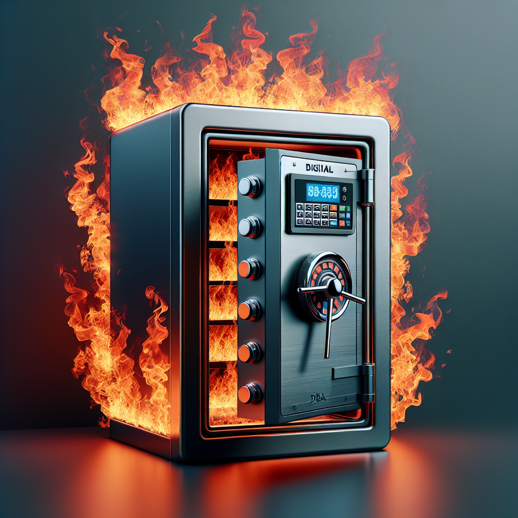 Feuerfester digitaler Safe